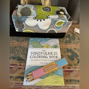 Mindfulness adult coloring book